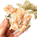 Pink Heulandite on Mordenite Cluster AAA (Heal Emotional Hurt)