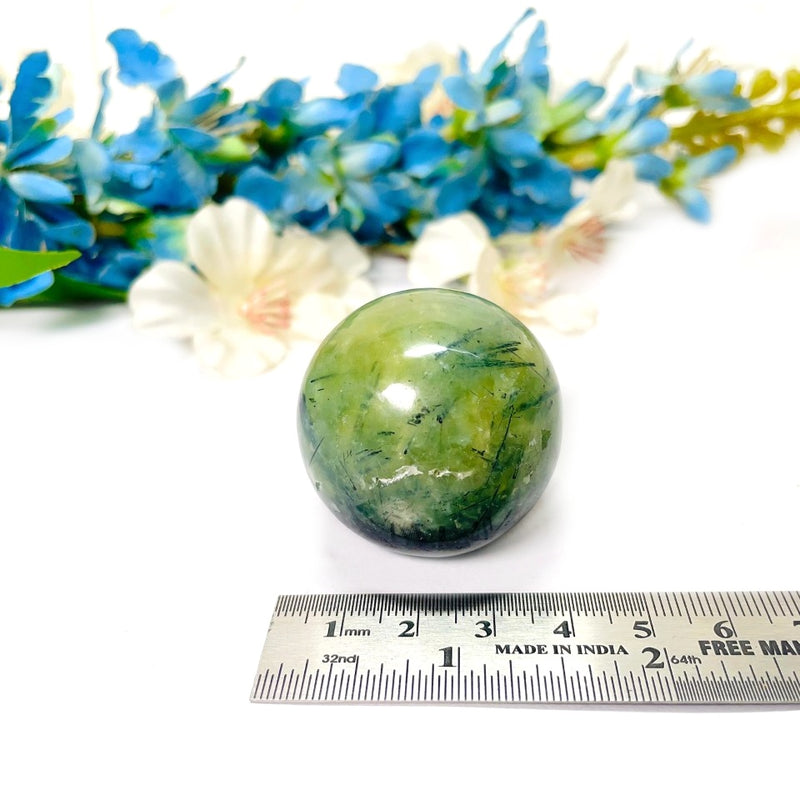 Prehnite Sphere (Prophecy & Love)