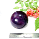 Purple Fluorite Sphere (Clarity & Intuition)