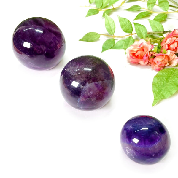 Purple Fluorite Sphere (Clarity & Intuition)