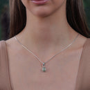 Pyrite Small Pendants in Silver (Wealth & Fame)