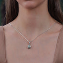 Pyrite Small Pendants in Silver (Wealth & Fame)