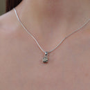 Pyrite Small Pendants in Silver (Wealth & Fame)