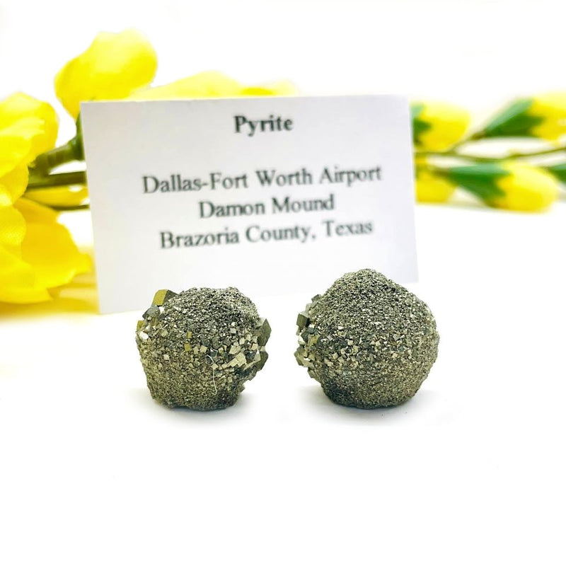 Pyrite Twin Specimen (Texas, USA)