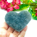 Rainbow Galaxy Amethyst Druzy Hearts from Brazil (Healer's Stone)