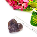 Rainbow Galaxy Amethyst Druzy Hearts from Brazil (Healer's Stone)
