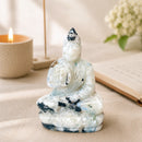 Rainbow Moonstone Sitting Buddha