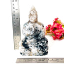 Rainbow Moonstone Sitting Buddha