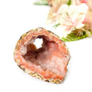 Pink-Red Chalcedony Geodes