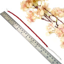 Red Jasper Round Bead Anklet