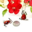 Red Jasper Pendants - Ariel Collection (Life force energy)