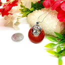 Red Jasper Cabochon Pendants