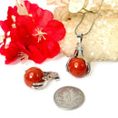 Red Jasper Pendants - Ariel Collection (Life force energy)