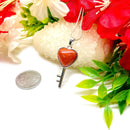 Red Jasper Heart Pendants (Stamina & Determination)