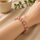 Rhodochrosite AAA Round Bead Bracelet (for Unconditional Self Love)