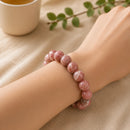 Rhodochrosite AAA Round Bead Bracelet (for Unconditional Self Love)