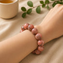 Rhodochrosite AAA Round Bead Bracelet (for Unconditional Self Love)