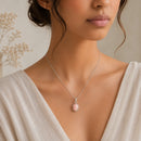 Rhodochrosite Small Pendants in Silver (Unconditional Love)