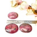 Rhodonite Palmstones (Self-Forgiveness & Worth)