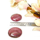 Rhodonite Palmstones (Self-Forgiveness & Worth)