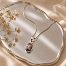 Rhodonite Small Pendants in Silver