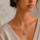 Rhodonite Small Pendants in Silver
