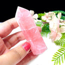 Gem Quality Rose Quartz Towers from Brazil (Love & Harmony)