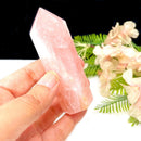 Gem Quality Rose Quartz Towers from Brazil (Love & Harmony)
