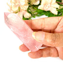 Gem Quality Rose Quartz Towers from Brazil (Love & Harmony)