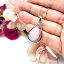 Rose Quartz Cabochon Pendants (Love & Nurture)