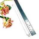 Rose Quartz Necklace in Silver