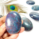 Ruby in Kyanite Palmstone (Heart-based Communication)