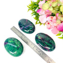 Ruby Zoisite Palmstone (Spiritual Awakening & Empathy)