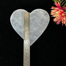 Heart Shaped Selenite Charging Plates