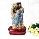 Raw Blue Kyanite on a Stand (Aura Cleanser & High Vibration)