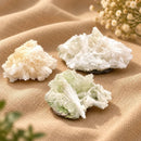 Natural Scolecite Cluster from India by Talk to Crystals for inner peace, spiritual transformation, self-love and empathy