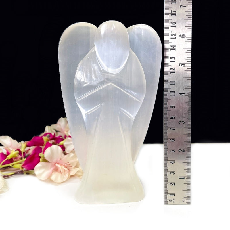 White Selenite Angel (Peace and Protection)