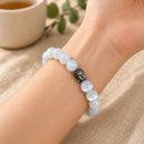 Selenite Round Bead Bracelet (Aura Cleansing)