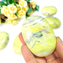 Serpentine Palm Stone (Raise Kundalini)