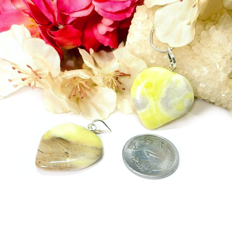 Serpentine Pendants (Chakra Clearing)