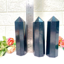 Shungite Tower (Detoxification & Protection)