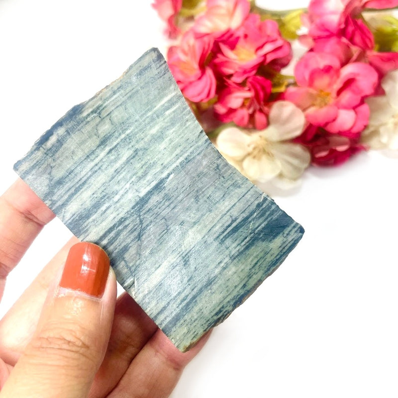 Silver Leaf Jasper Slice