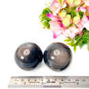 Silver Sheen Obsidian Spheres (Scrying & Astral Travel)