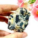 Premium Skardu Black Tourmaline on Matrix Rough (Grounding & Protection)