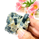 Premium Skardu Black Tourmaline on Matrix Rough (Grounding & Protection)