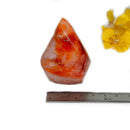 Small Carnelian Twisted Flames (Creativity & Passion)