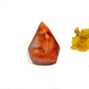 Small Carnelian Twisted Flames (Creativity & Passion)