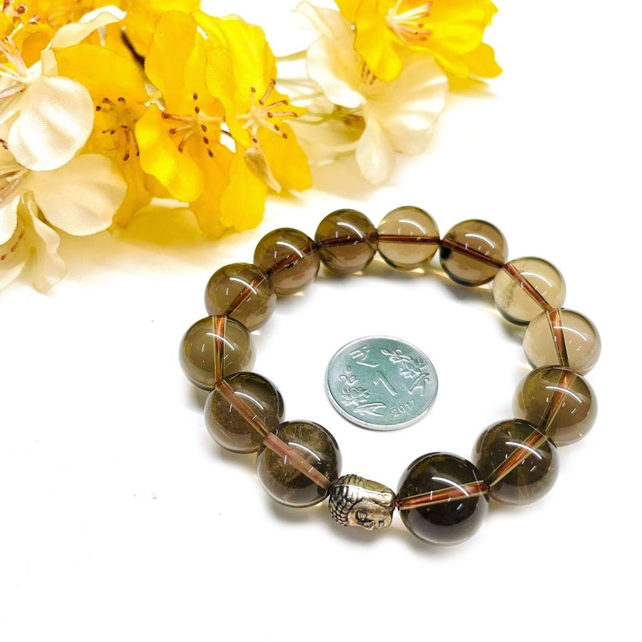 Reiki attuned outlet and blessed Smokey Quartz bracelet