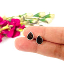 Smoky Quartz Earrings in Silver