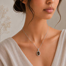 Smoky Quartz Small Pendants in Silver
